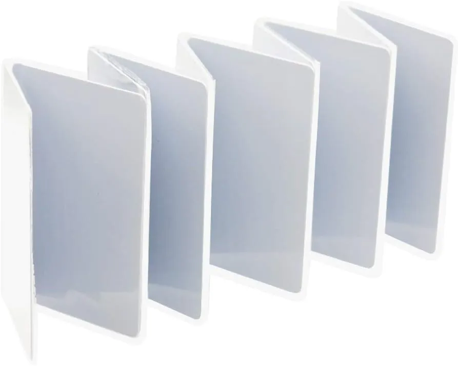 100 Pack 1K RFID Smart Intelligent Cards Compatible with Mi-fare Classic 1K 13.56MHz 14443A Card White Card Hotel Key Cards Access Control Card Printable on Card Printers