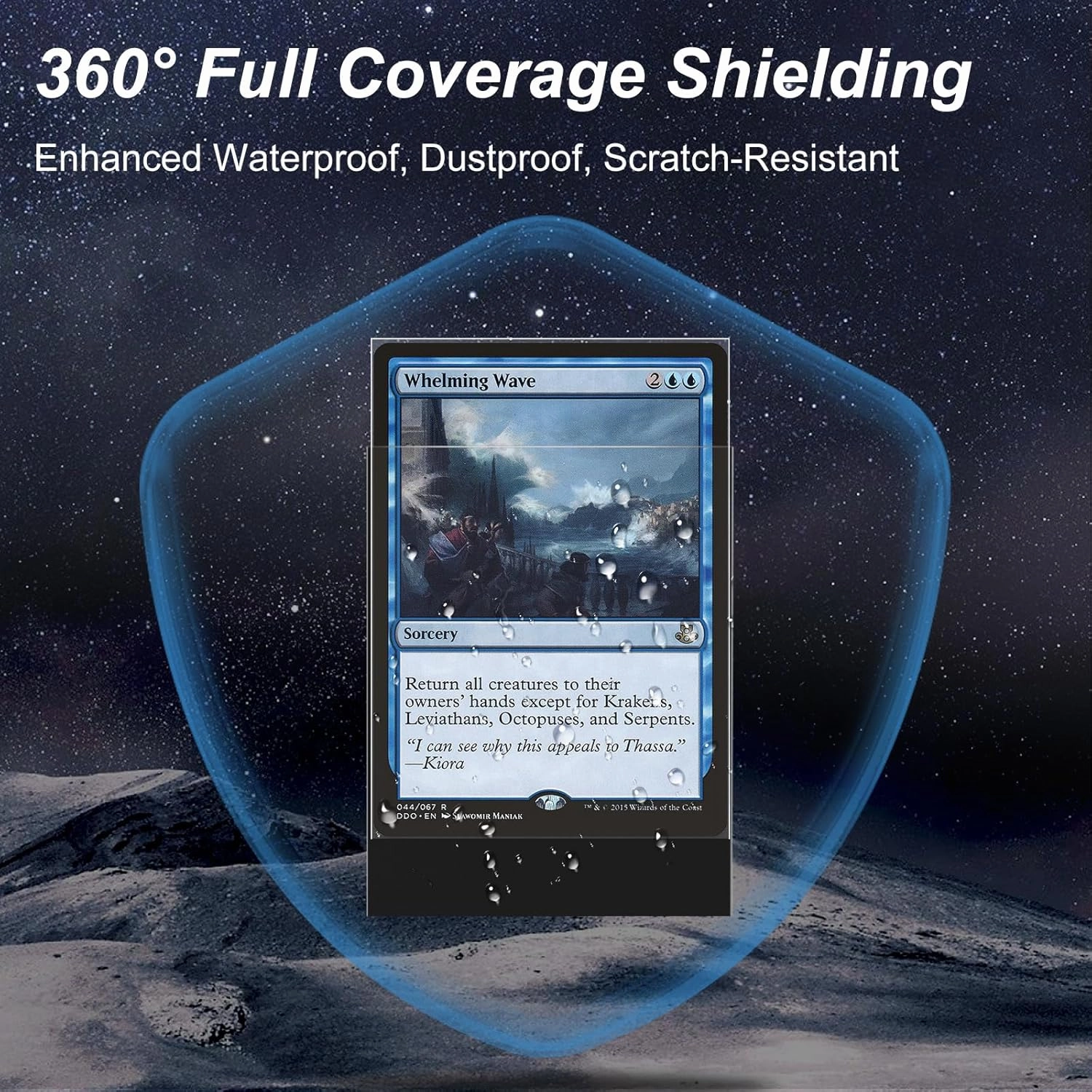1000 Pack Card Sleeves, 500 Matte Trading Card Sleeve and 500 Inner Sleeves Ideal for Double-Sleeving, Fit for MTG, TCG and Game Cards (5 Colors)