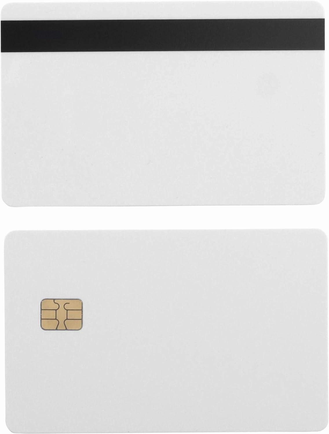 100 Pack - SLE4442 Chip Cards w/HiCo 2 Track Mag Stripe