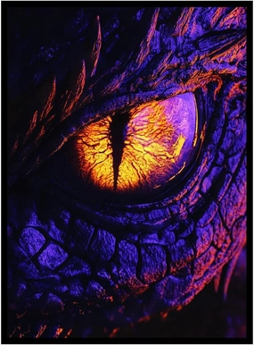 100 Pack TCG/MTG Card Sleeves, Matte Art Card Sleeves, Matte Back & Gloss Front, 66x92mm (Dragon's Eye)