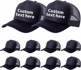 10 Pack of Blank Trucker Hat Bulk Men and Women Hats Bulk DIY Graffiti Mesh Hat Hot Stamping Hats