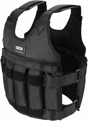110LB Max Weighted Vest for Workout, Adjustable Weighted Vest with Reflective Stripe Running Vest for Men Women Strength Training, Training Workout, Jogging, Walking