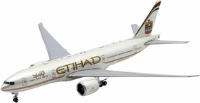 1 400 for Etihad Airways Boeing B777-200LR Alloy Aircraft Model Ornaments Finished Airshow Souvenirs Gifts Miniatures Set