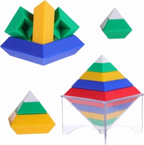 1 Set Educational for Safe Early Educational Playthings with Building Blocks for Color Cognition and Fun Learning Activities