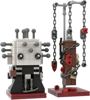 2-in-1 Hellraiser Pinhead Model 235 Pieces from Movie Building Toys MOC Build for Age 18 