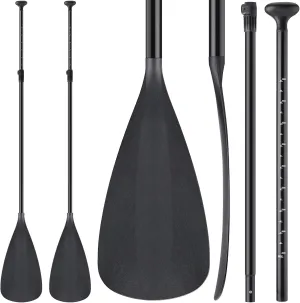 2 Set of 3 Pieces Sup Paddle Board Paddle Kayak Adjustable Stand up Oar Aluminum Alloy Lightweight Replacement Paddleboard Detachable Aluminum Alloy Shaft for Surfing Fishing