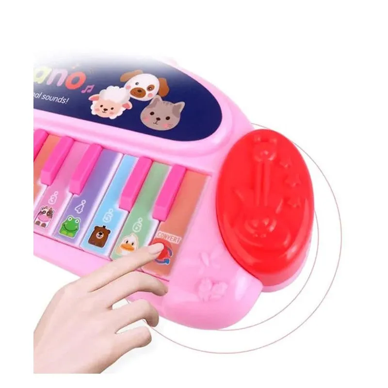 24 Keys Portable Piano with Funny Animal Sounds & Modes (1-4 Years) | Assorted Colours