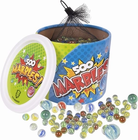 500 Pack Assorted Marbles Fun Retro Toys I Classical Glass Marbles for Kids Marble Games I Retro Games Marbles Bulk Set I Nostalgic Bulk Marbles Kids Toys for Party Favors, Fish Tank & Vase Filler