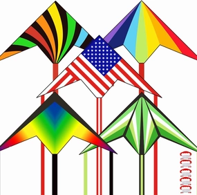 5 Pack Kites for Kids & Adults, Butterfly Kite Delta Kites for Kids Age 4-8 8-12, Easy to Fly for Beginners, Easy to Assembled Colorful Kite for Beach Outdoor Toy Games & Family Trip