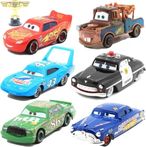 6 Piece Car 3 Toys, Movie Car, Die-cast Toy Cars, Birthday for Boys Over 3 Years Old (6 Piece)