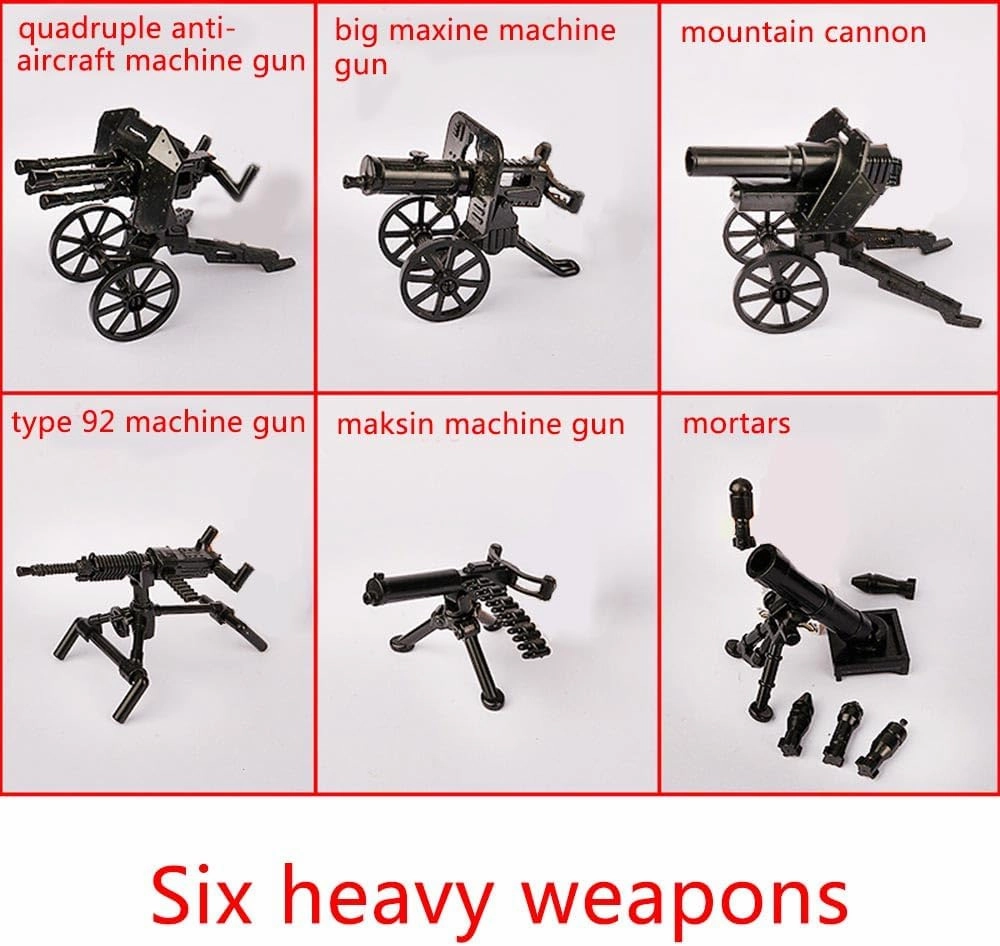 8 PCS Multiple Movable Joints SWAT Police Figure, Special Forces Mini Military Action Figure with Weapons and Accessories Building Blocks Set,Best Gift for Boys