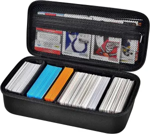 900  Card Game Case Holder for Cards Against Humanity/for Magic The Gathering Board & Expansions/for CAH/for MTG/for Deck Box/for Yugioh/Football/Topps Sports Card/for Kids Against Maturity (Black)