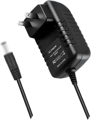AC/DC Adapter Replacement for ‎Ikelite DS160 DS161 DS50 DS51 DS125 DS162 II 160Ws DS200 DS230 213Ws TTL Underwater Substrobe Digital Strobe Ball Arm Mark II Light Smart Battery Charger Power, Black