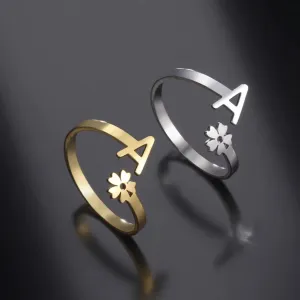 Adjustable Alphabet Rings