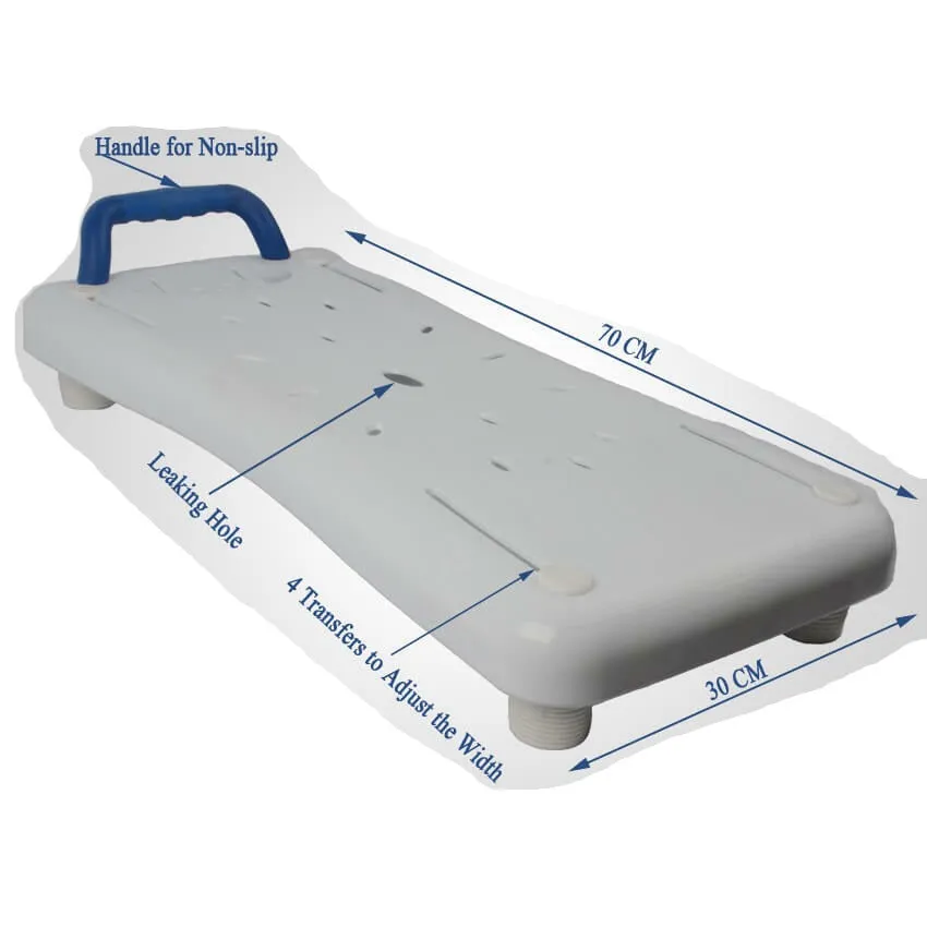 Adjustable Bath Board With Grab Handle