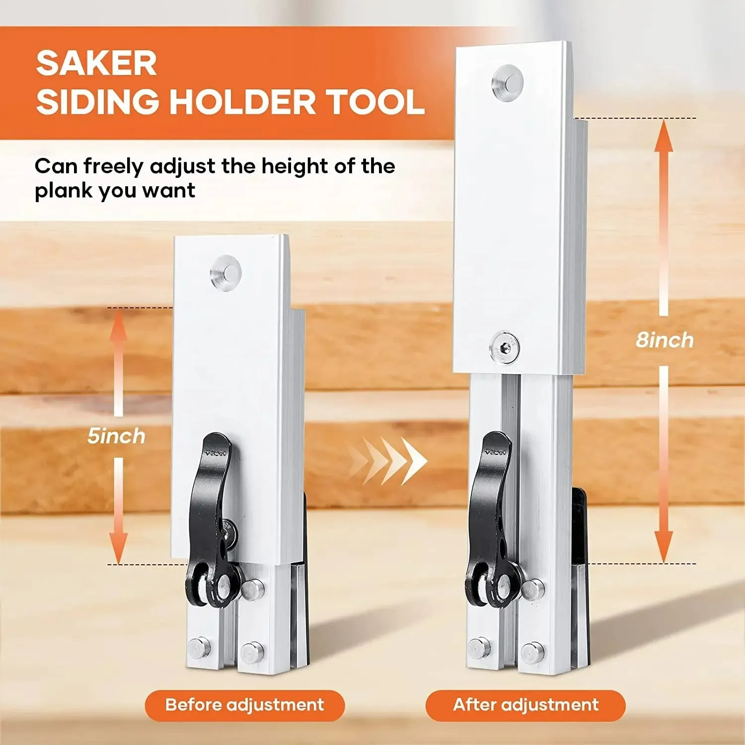 Adjustable Siding Installation Tool - Easy Panel Mounting Bracket