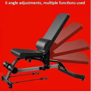 Adjustable Weight Bench, Multi-Function Dumbbell Bench, Adjustable Collapsible Dumbbell Bench, Sit-ups Supine Board, Professional Fitness Equipment, Exercise Bench