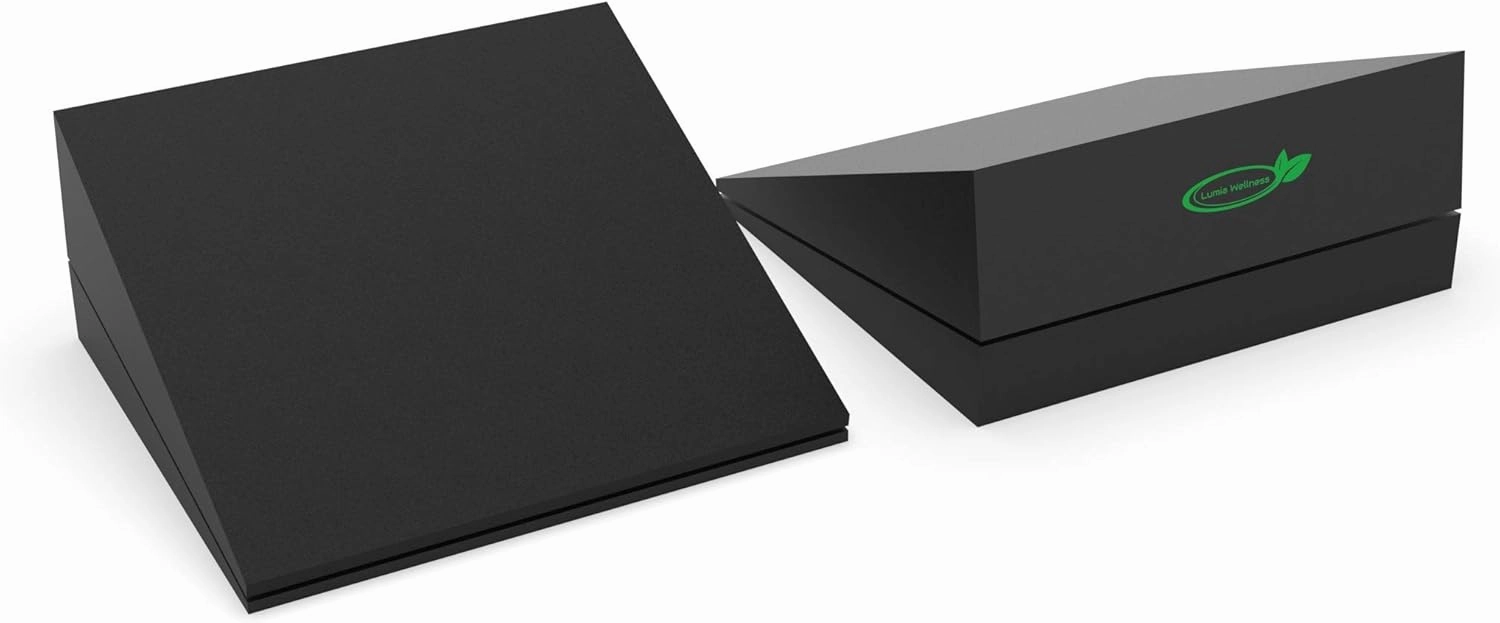 Adjustable 13" Foam Incline Slant Boards 4pc set - Professional Large Yoga Foam Wedge for Leg, Calf, Ankle, and Foot Stretching