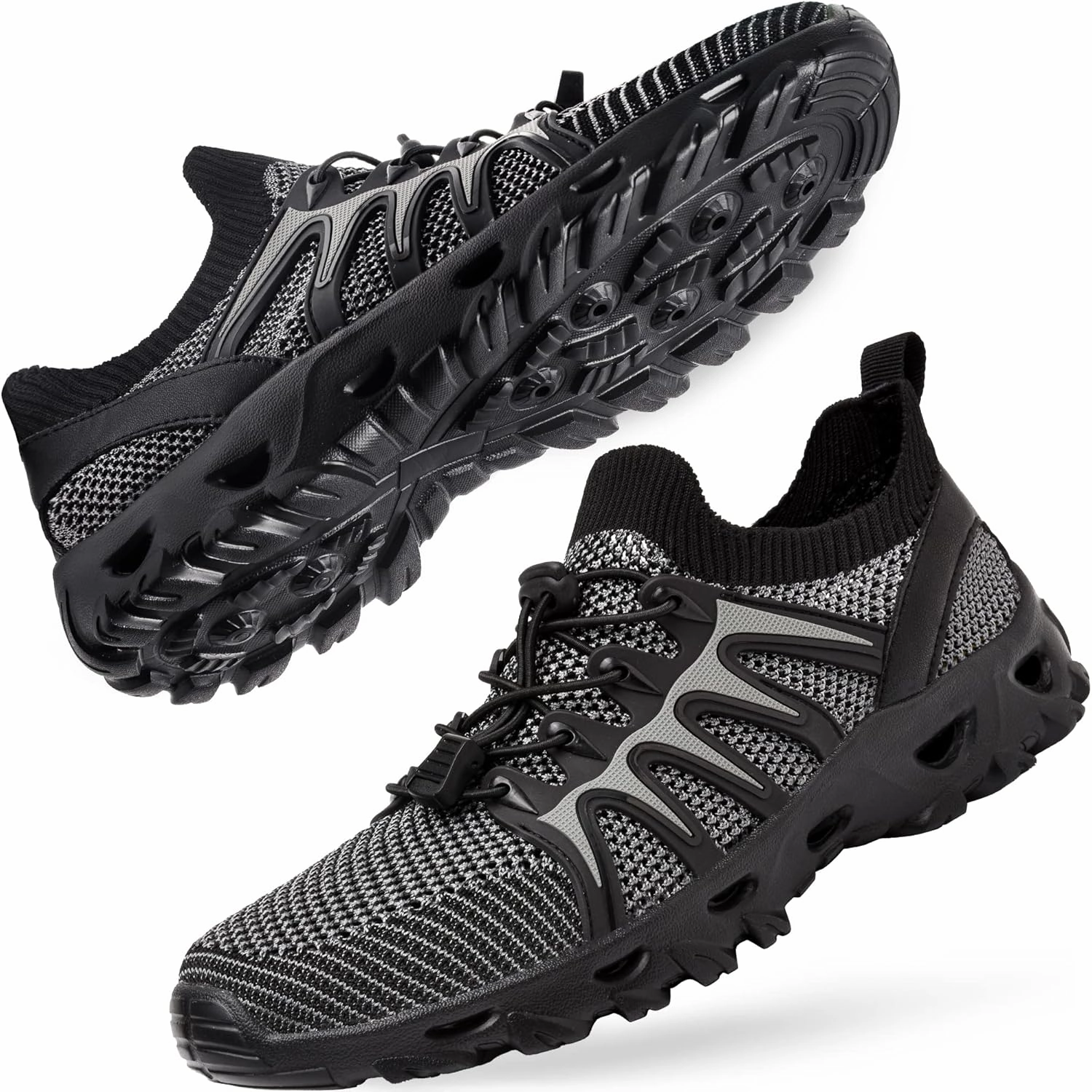 Alibress Water Shoes for Women Men Quick-Dry Aqua Shoes Men's Hiking Water Shoes Women's Beach Shoes Lightweight Water Sports Shoes for Swimming Fishing Kayaking