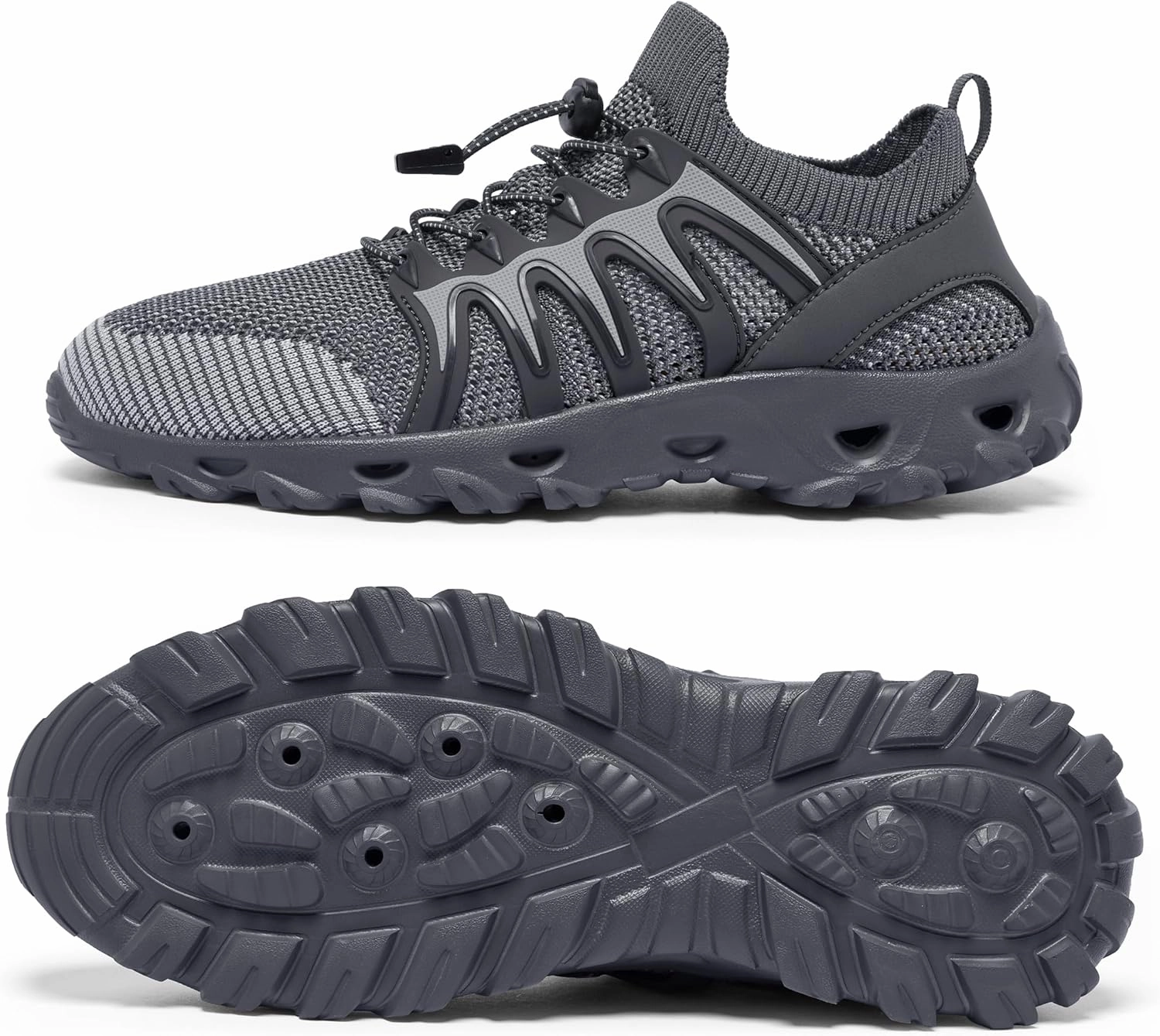 Alibress Water Shoes for Women Men Quick-Dry Aqua Shoes Men's Hiking Water Shoes Women's Beach Shoes Lightweight Water Sports Shoes for Swimming Fishing Kayaking