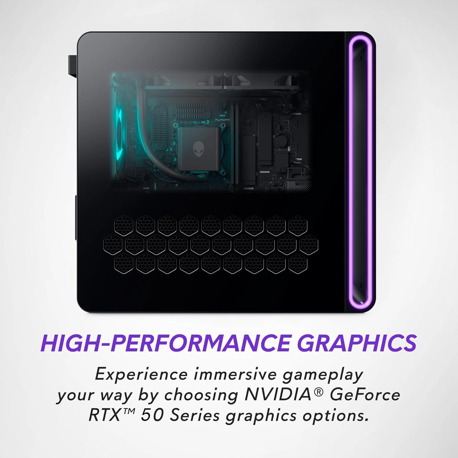 Alienware Aurora R16 Gaming Desktop 2025, Intel 24 Core Ultra 9 285K(AI NPU), RTX 5080 GDDR7(Beat 4090), 64GB DDR5, 2TB SDD, 2TB HDD, Win 11 Pro, with Office License, External DVD Drive, WiFi 7
