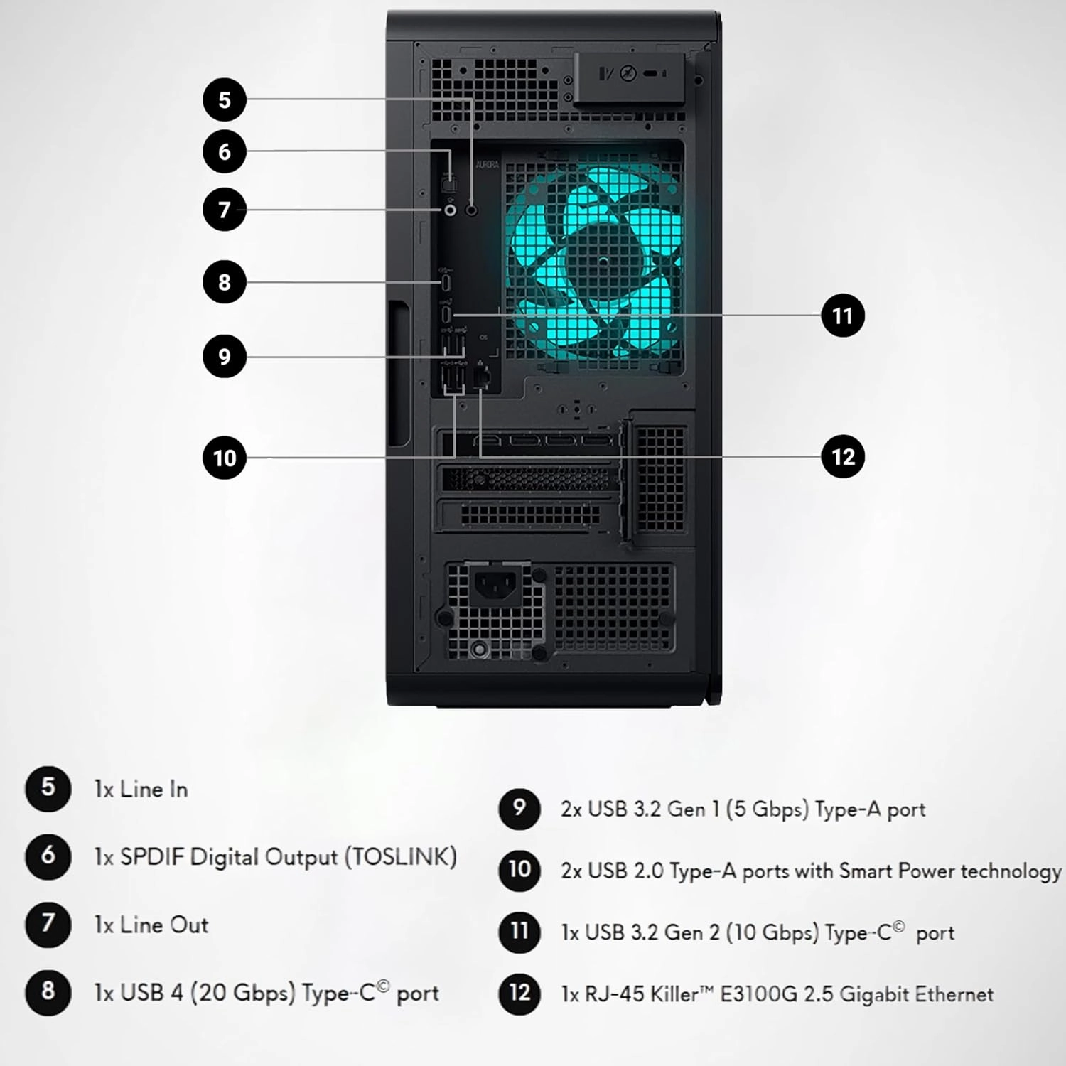 Alienware Aurora R16 Gaming Desktop 2025, Intel 24 Core Ultra 9 285K(AI NPU), RTX 5080 GDDR7(Beat 4090), 64GB DDR5, 2TB SDD, 2TB HDD, Win 11 Pro, with Office License, External DVD Drive, WiFi 7