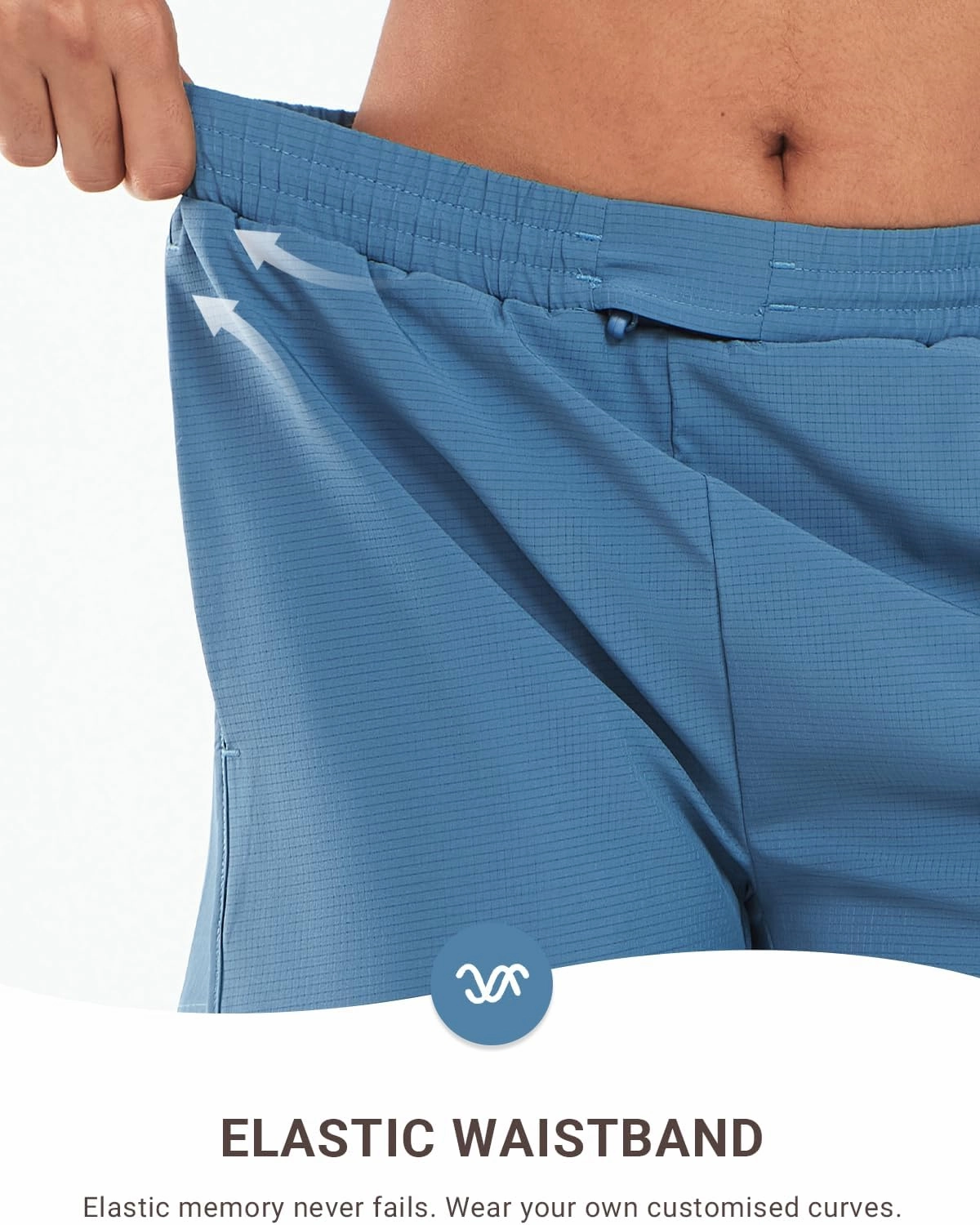 ALLZERO Women's Swim Board Shorts 5" with Pockets Quick Dry Beach Shorts with Liner Ruched Waistband