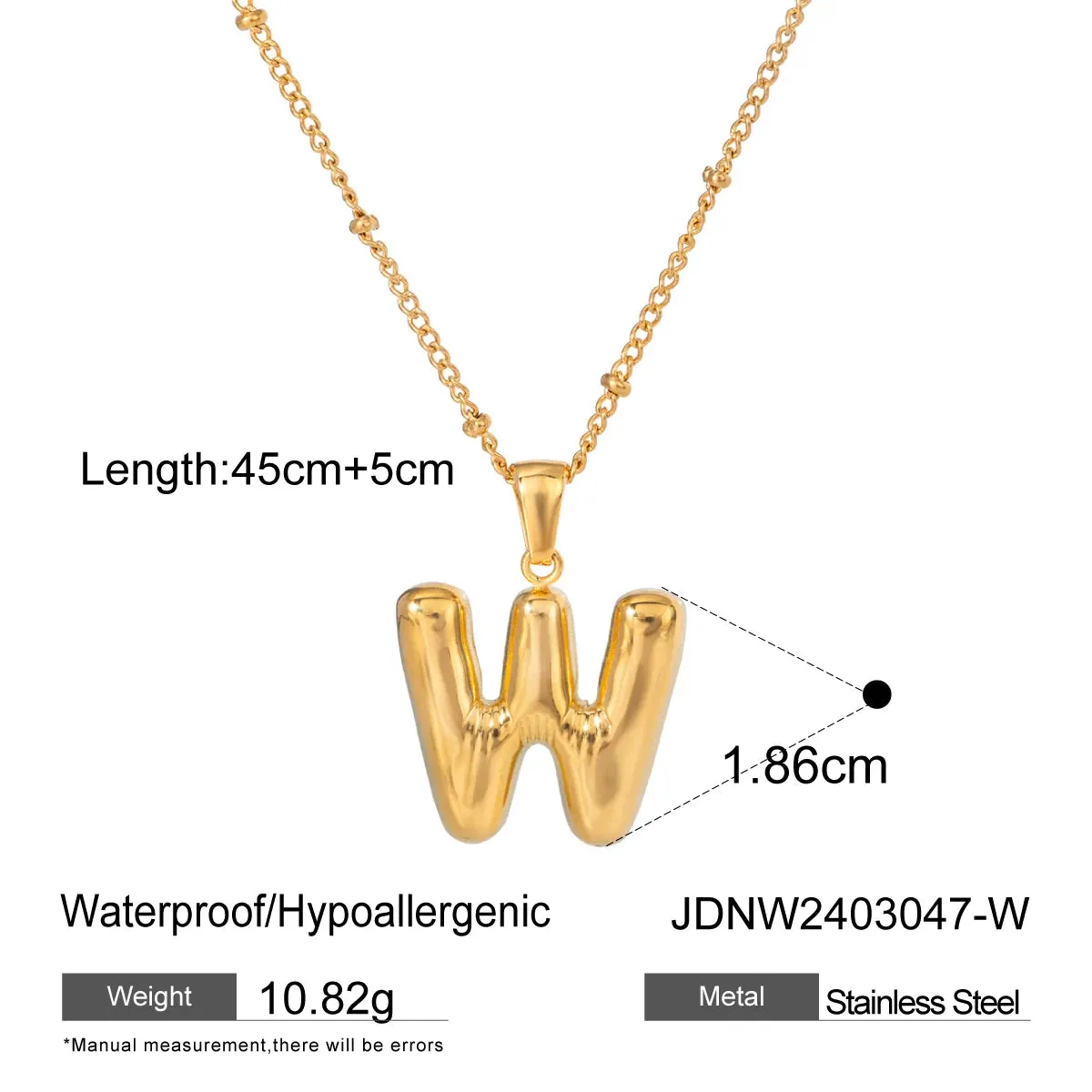 Alphabet Necklace