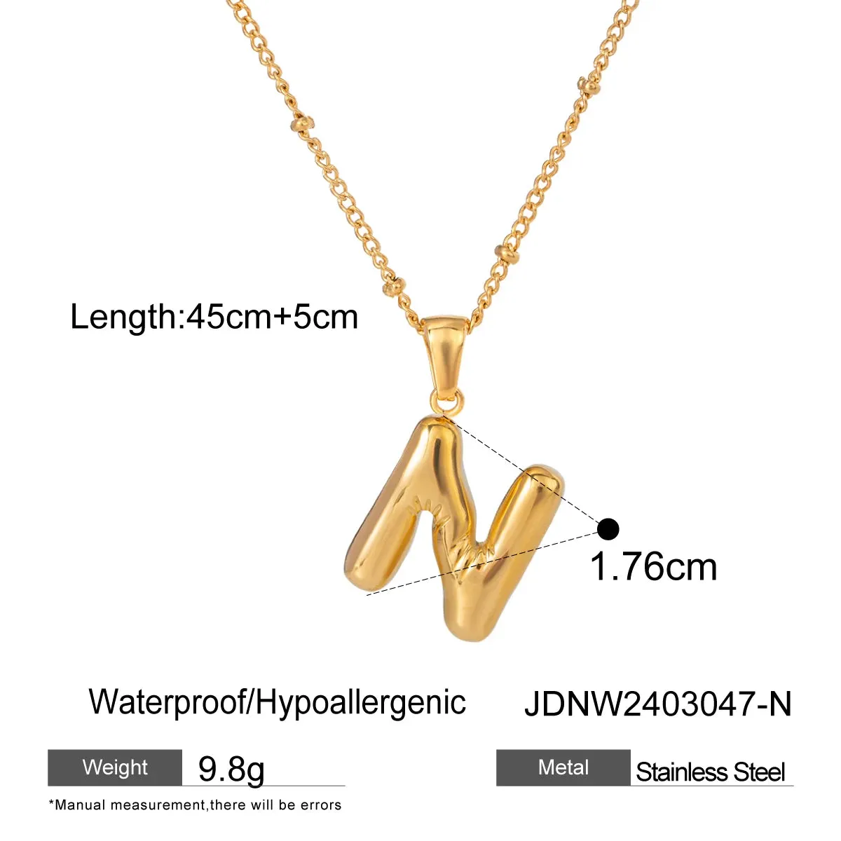 Alphabet Necklace