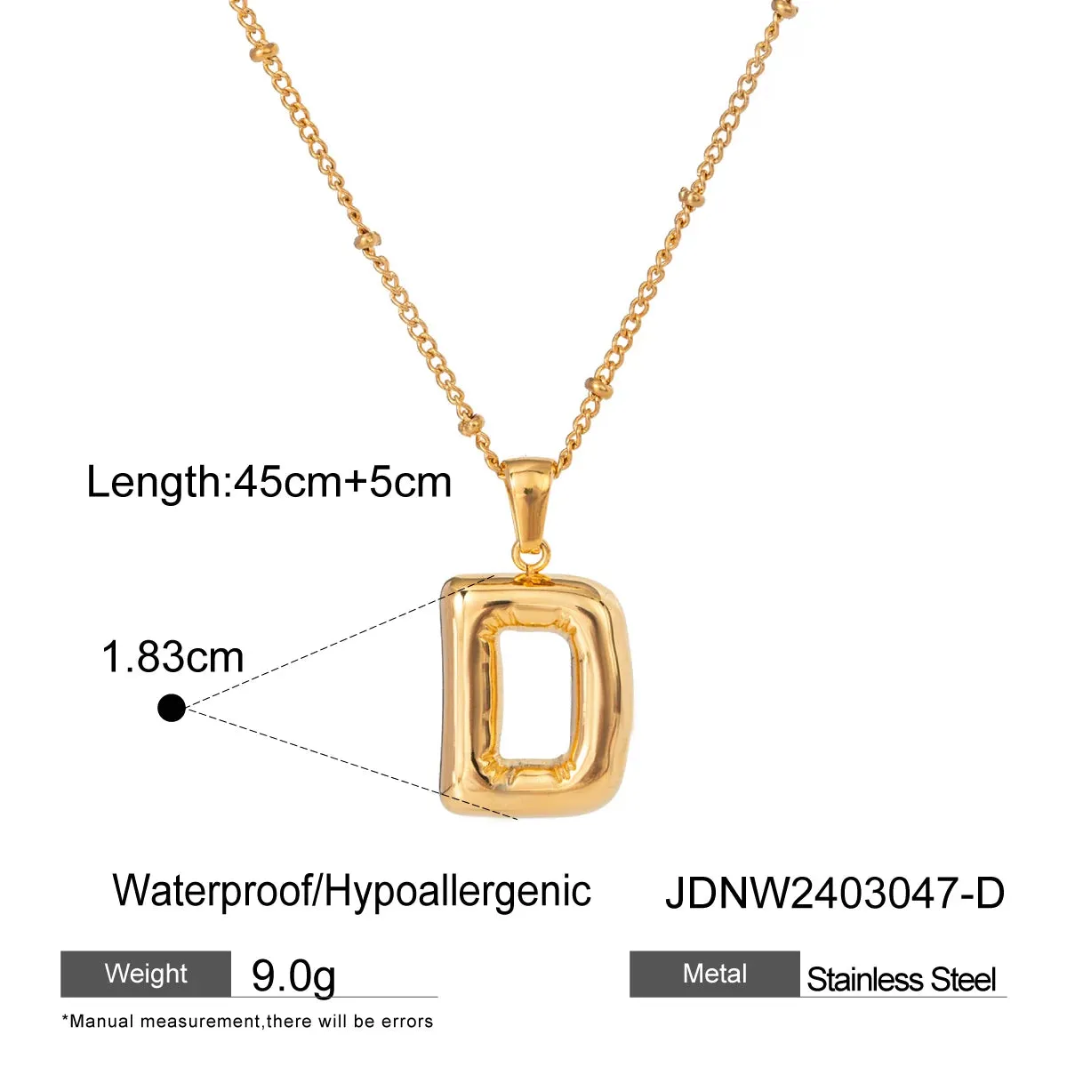 Alphabet Necklace