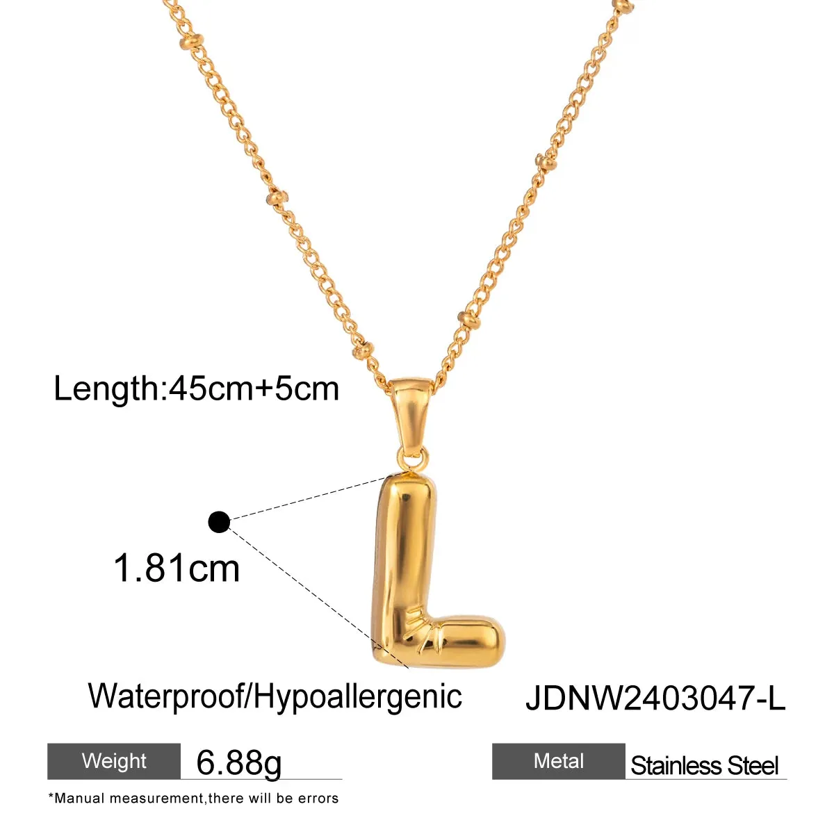 Alphabet Necklace