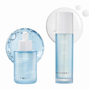 ANOTHER FACE PEPTATHENOL10™ Barrier Serum   Toner Set, Smoothing & Firming for Anti Aging, Skin Barrier Repairing, Soothing & Calming Sensitive Skin, Hydrating for Dry Skin, Vegan, Korean Skin Care