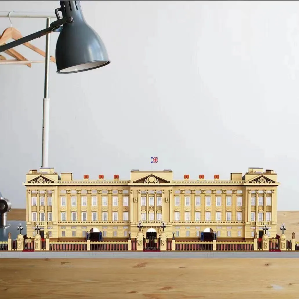 Architecture Buckingham Palace Building Blocks, 5604 Pcs Modular House Building Set for Adults Collectors Hobbyists, DIY Blocks Educational Toy Gift