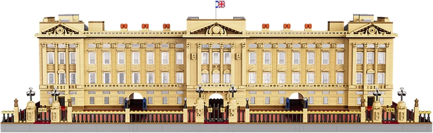 Architecture Buckingham Palace Building Blocks, 5604 Pcs Modular House Building Set for Adults Collectors Hobbyists, DIY Blocks Educational Toy Gift