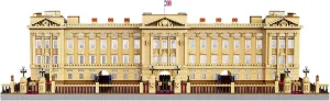 Architecture Buckingham Palace Building Blocks, 5604 Pcs Modular House Building Set for Adults Collectors Hobbyists, DIY Blocks Educational Toy Gift