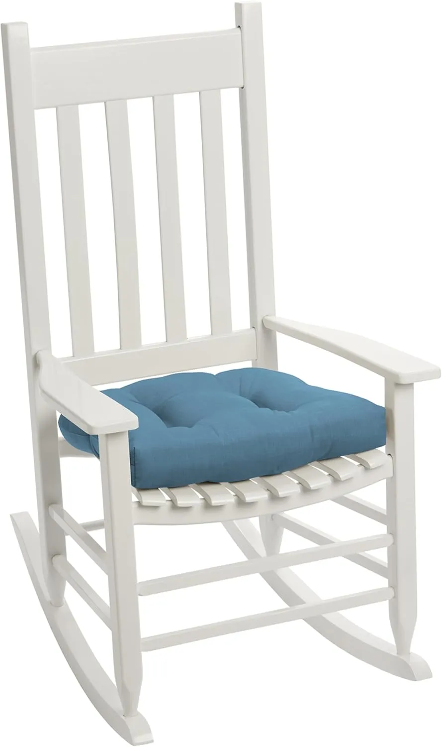 ARDEN Adirondack Chair Cushion, 2 Pack, 20 x 18, Rain-Proof, Fade Resistant, Cushion for Adirondack, Rocking and Outdoor Chairs 20 x 18, French Blue Texture