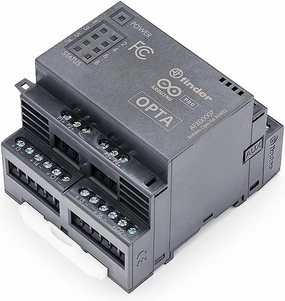 Arduino Pro Opta EXT A0602 [AFX00007] - Analog Expansion Module for Micro PLC | 6 Programmable Inputs, 2 Outputs, 4 PWM Channels | IoT & Automation Ready | Arduino Cloud & PLC IDE Compatible
