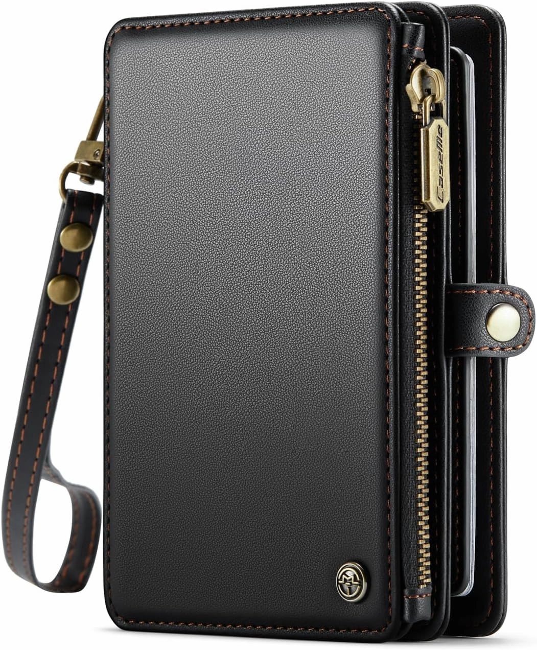 ASAPDOS Passport Holder Wallet Case Wallet for Men Women Black