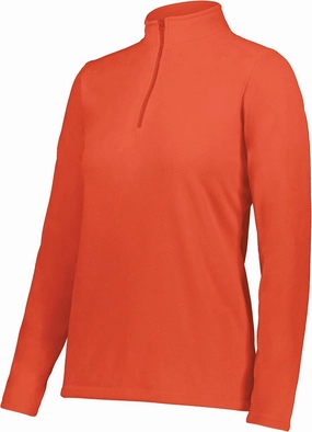 Augusta Sportswear Women's Ladies Micro-lite Fleece 1/4 Zip Pullover