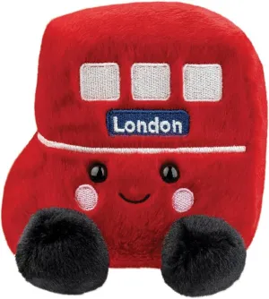 Aurora, 61567, Palm Pals Red Bus, 5I, Soft Toy, Red and Black