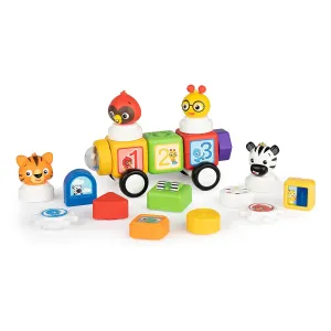 Baby Einstein Connectables 20 Piece STEAM Magnetic Blocks Learning Toys Numbers Colors Animals for Baby 6 Months  Toddler 1 2 3 4 5 Year Old
