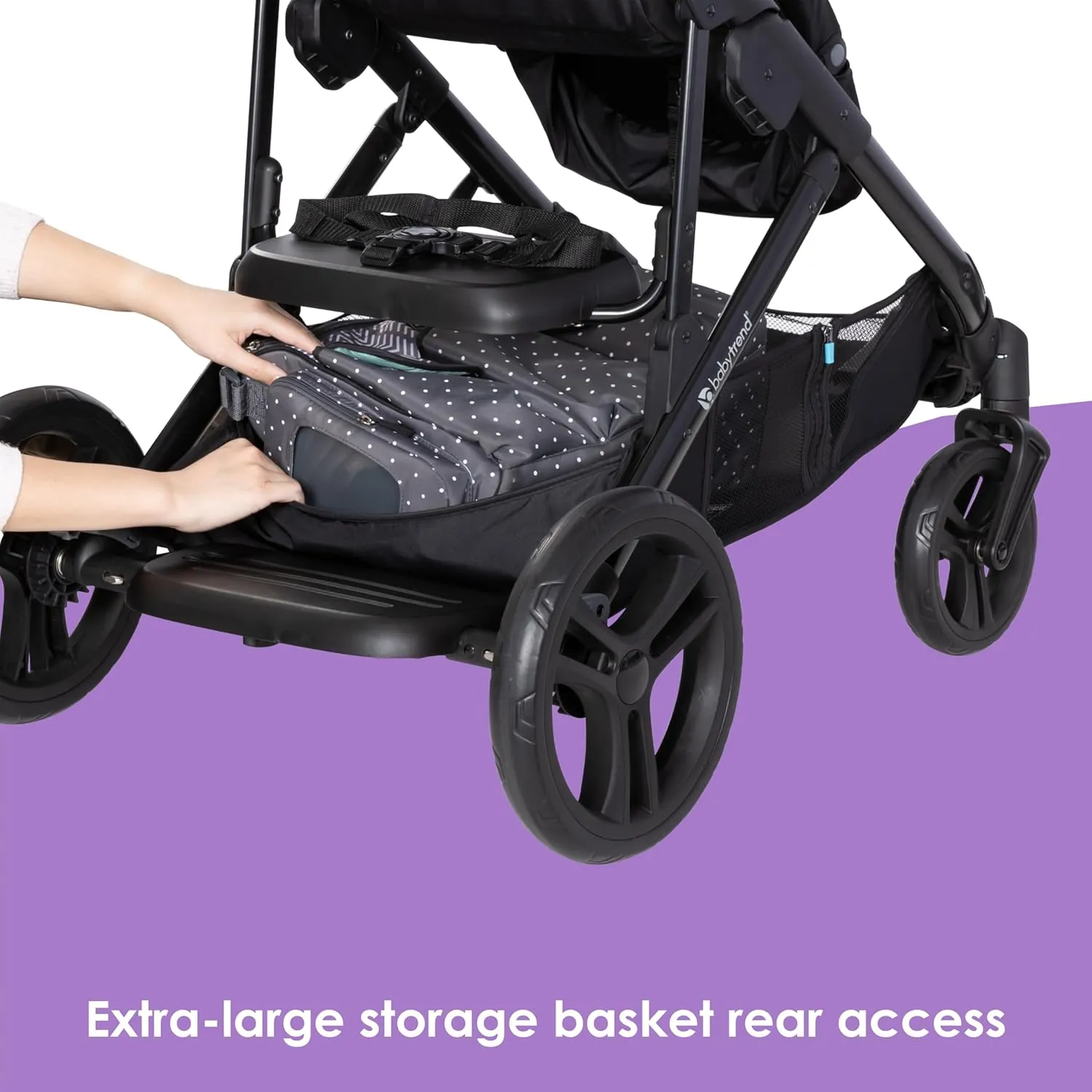 Baby Trend Morph Single to Double Modular Stroller, Dash Grey