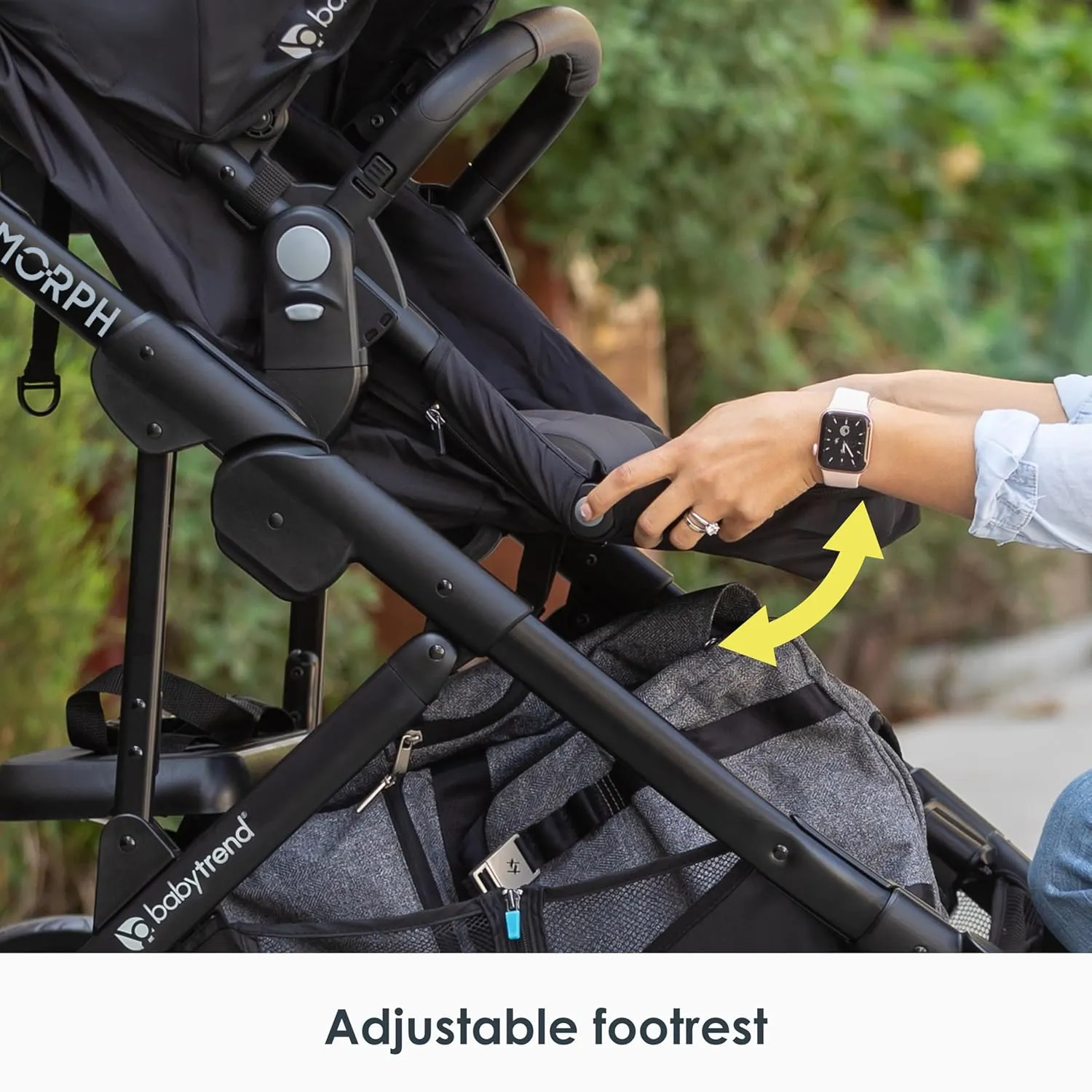 Baby Trend Morph Single to Double Modular Stroller, Dash Grey