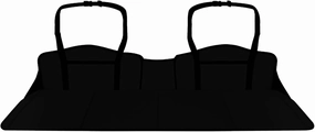 Back Seat Car Sleeping Pad - Seat Extender for Vehicle | Multi-Use Automotive Interior Organizer for Kids, Friends, and Family Travel, Comfortable Resting for Long Rides