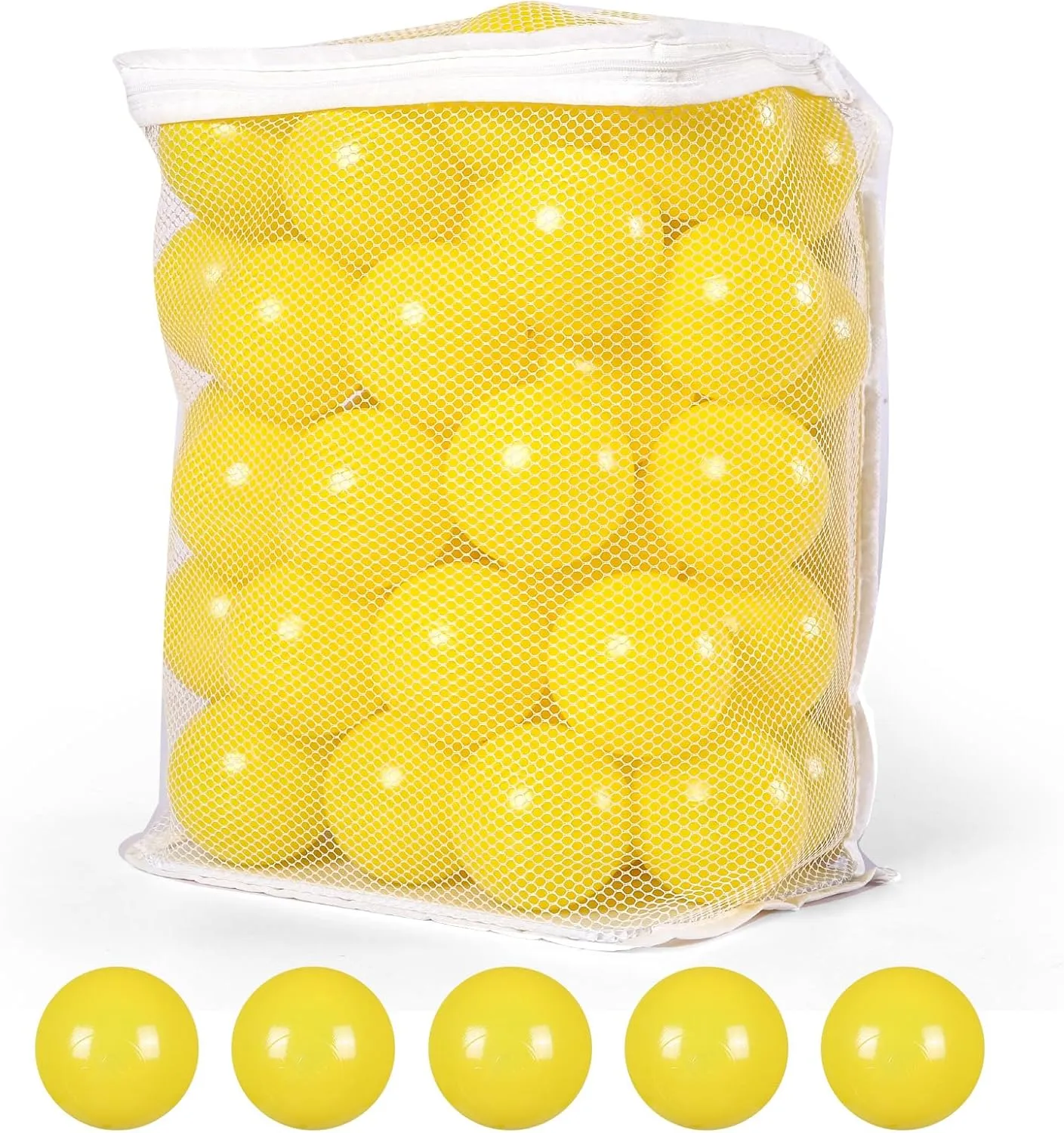 Ball Pit Balls - 2.7inch Plastic Ball Play Balls BPA Free Phthalate Free Non-Toxic Play Balls for Children Ball Pit Party Brithday Ball Pool Tent