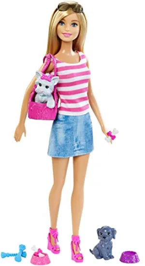 Barbie Doll with Puppy Accessory Doll