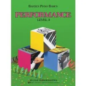 Bastien Piano Basics, Performance, Level 3