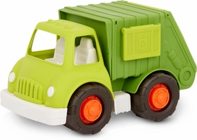 Battat- Wonder Wheels- Recycling Truck – Toy Garbage Truck – 3 Compartments For Waste Management- Toy Vehicle For Toddlers – Recyclable – Recycling Truck- 1 year  