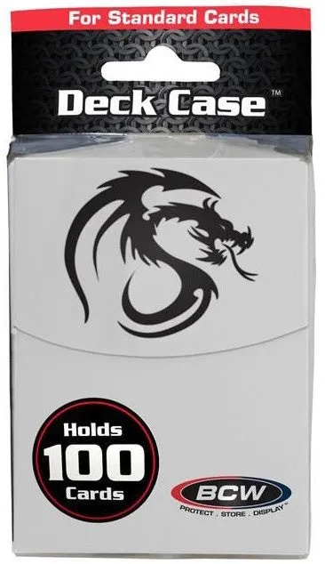 BCW Deck Case - Large - White