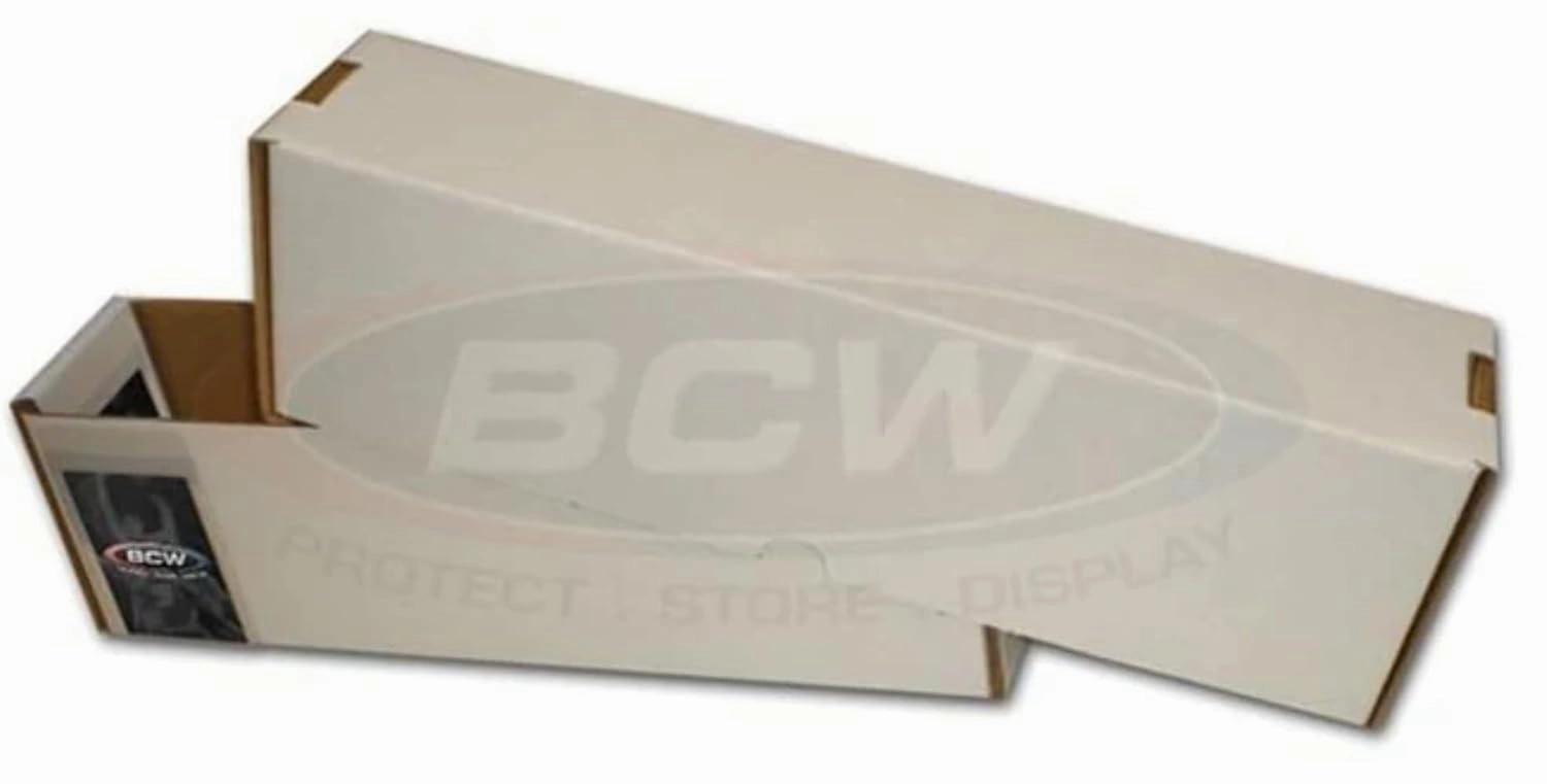 BCW Vault Trading Card Storage Box | Holds Over 400 Semi-Rigid Card Holders or 50 Magnetic Holders | 2-Piece Design